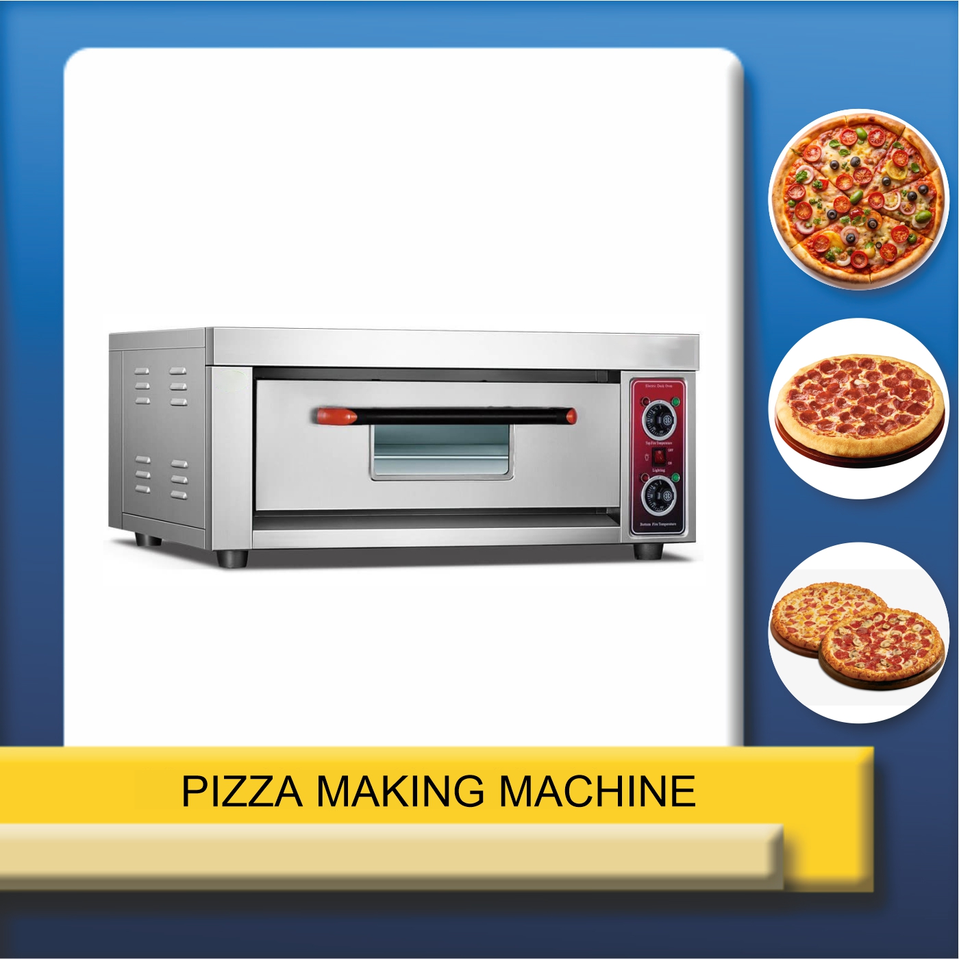 vertical pizza making machine